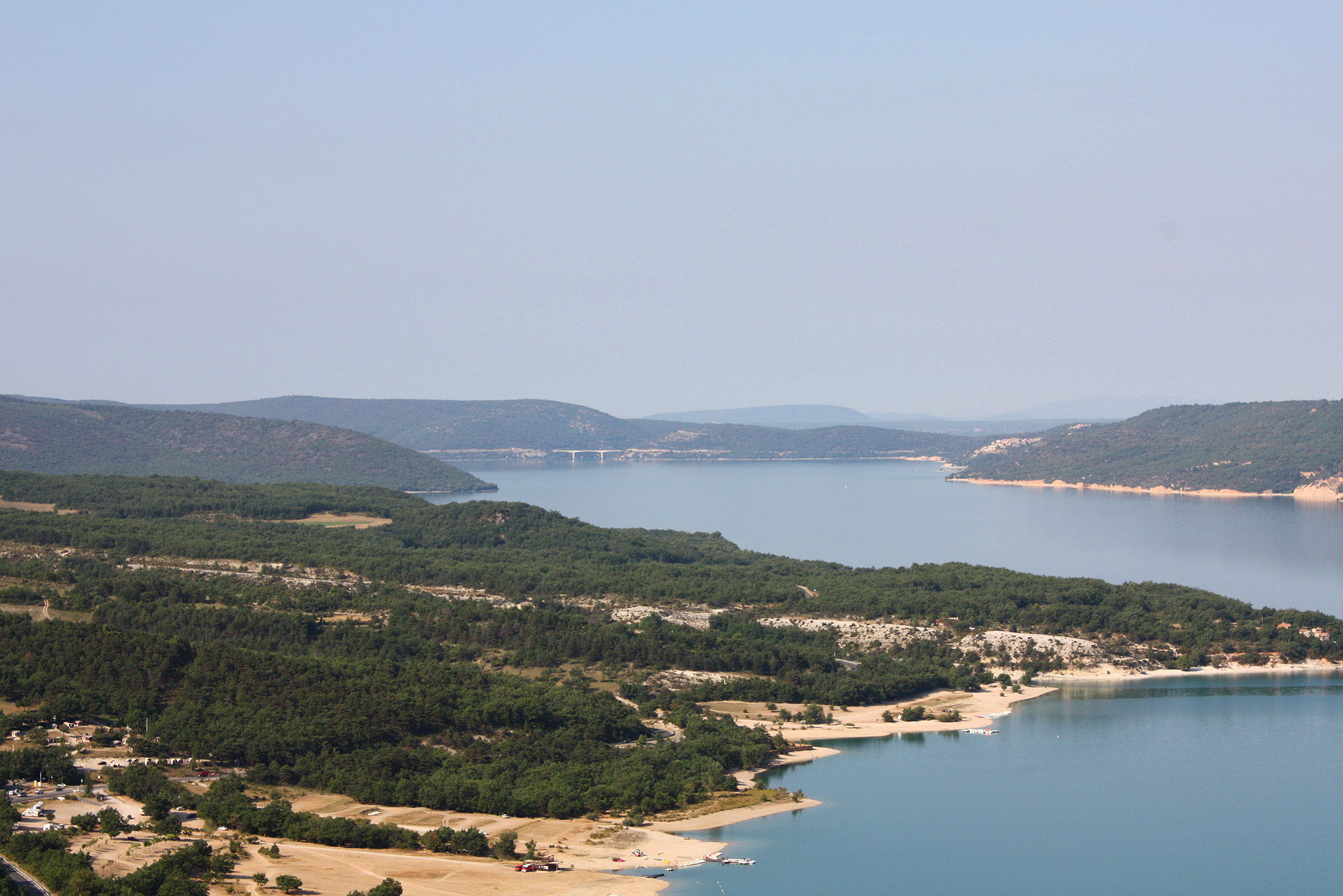 Lac de Sainte Croix, Aiguines